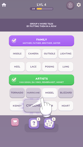 Maestro de la Asociación: Juego de palabras