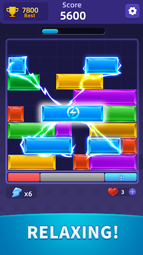 Bloques deslizantes - Rompecabezas de bloques