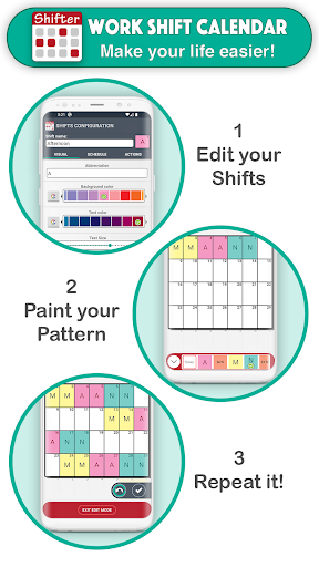 Calendario de turnos de trabajo