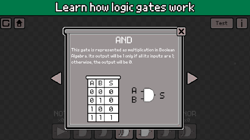 Puertas lógicas - Juego