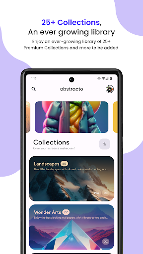 Fondos de pantalla de IA: Abstracto